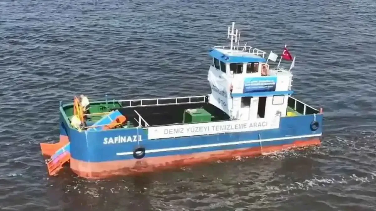 'Safinaz-1' İzmir Körfezi mesaisinde