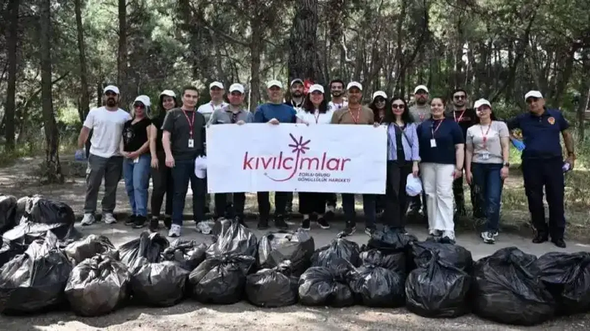 Çiftlik Park Mesire Alanı’nda çevre için el ele verildi