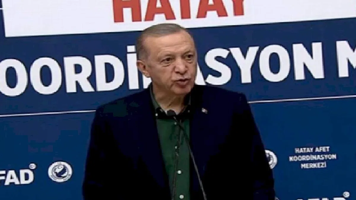 Cumhurbaşkanı Erdoğan'dan 'Hatay' mesajı