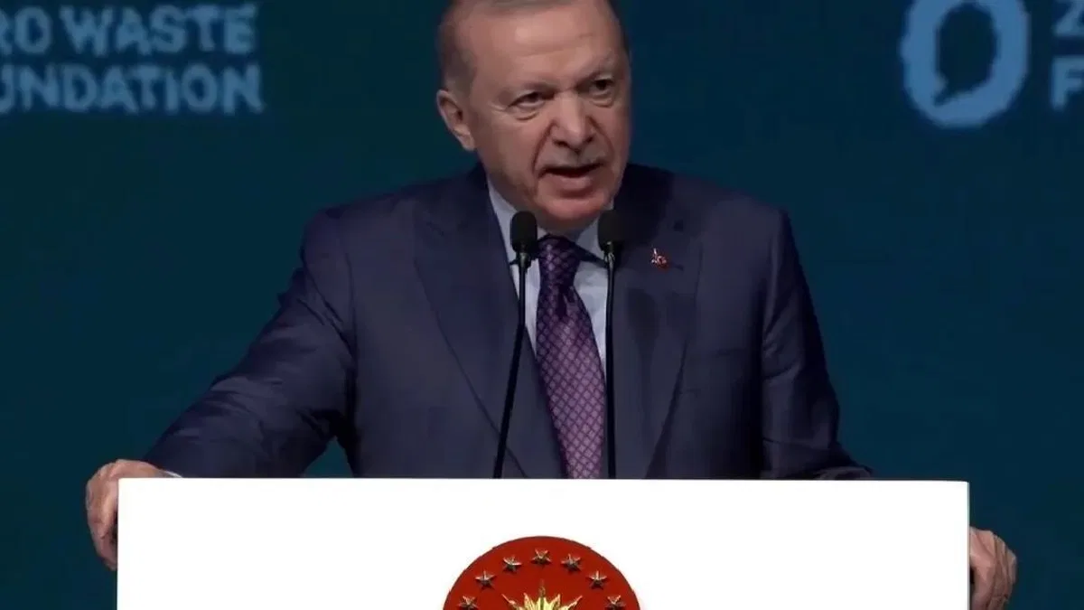 Erdoğan: Geri kazanımda 2053 hedefimiz yüzde 70
