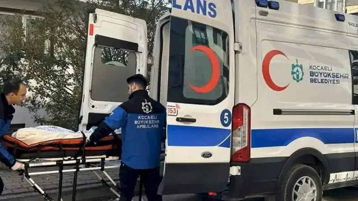 Kocaeli'de 'Hasta Nakil Ambulans'ı bir yılda 46 bin kişiye ulaştı