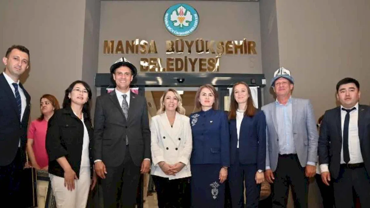 Konuk delegasyon Manisa'da ağırlandı