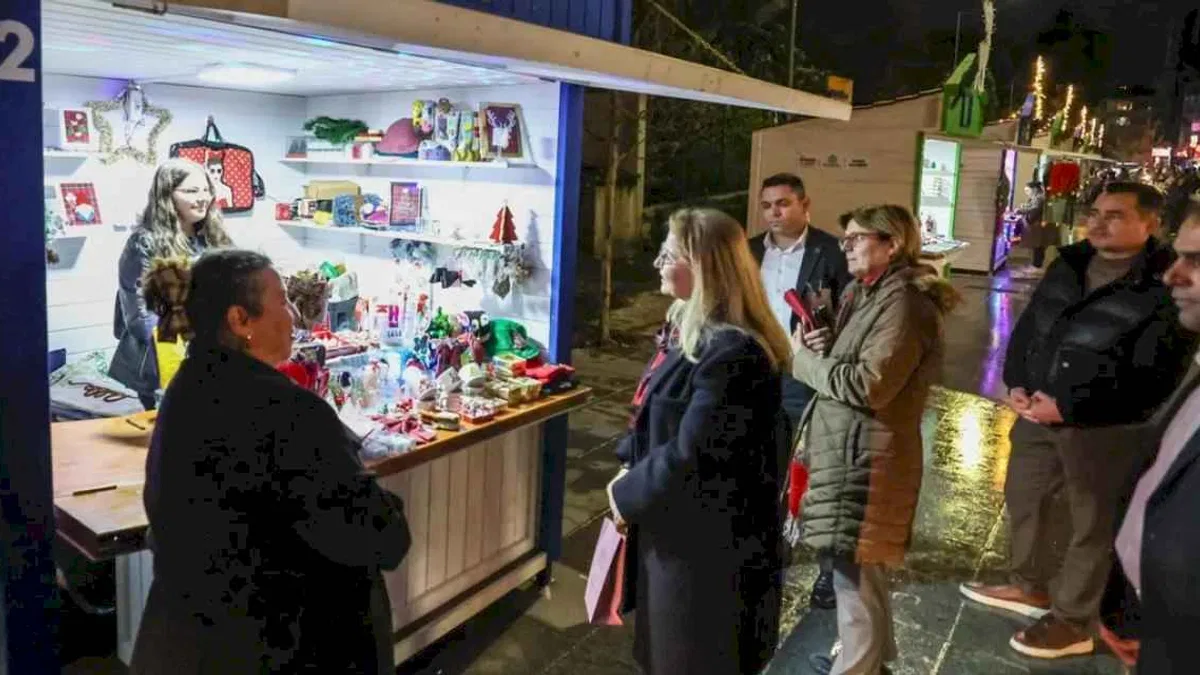 Başkan Ovalıoğlu İstanbul Bakırköy’de kurulan yılbaşı panayırını ziyaret etti