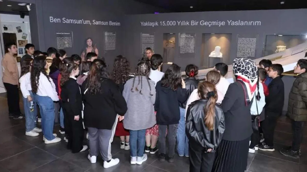 Samsun'da müzelere ziyaretçi akını
