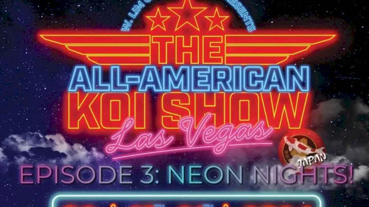 All American Koi Show 2026: Koi dünyasının en prestijli yarışması Las Vegas'a dönüyor