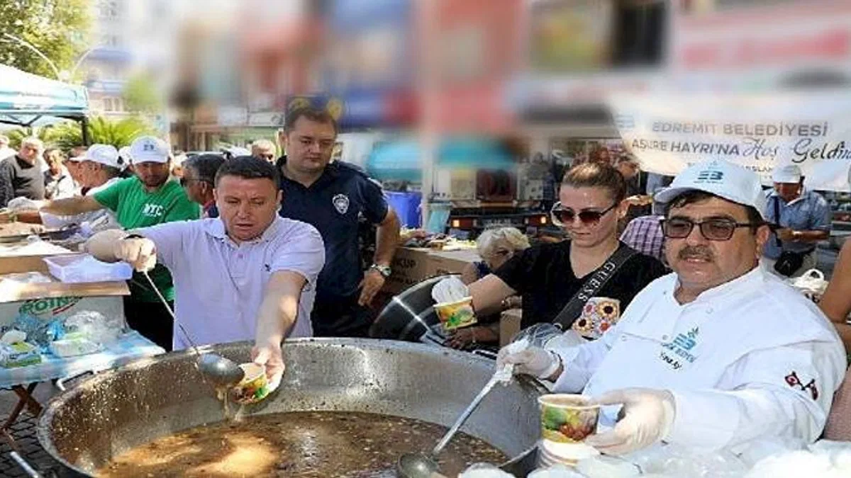 Edremit Belediyesi'nden aşure hayrı
