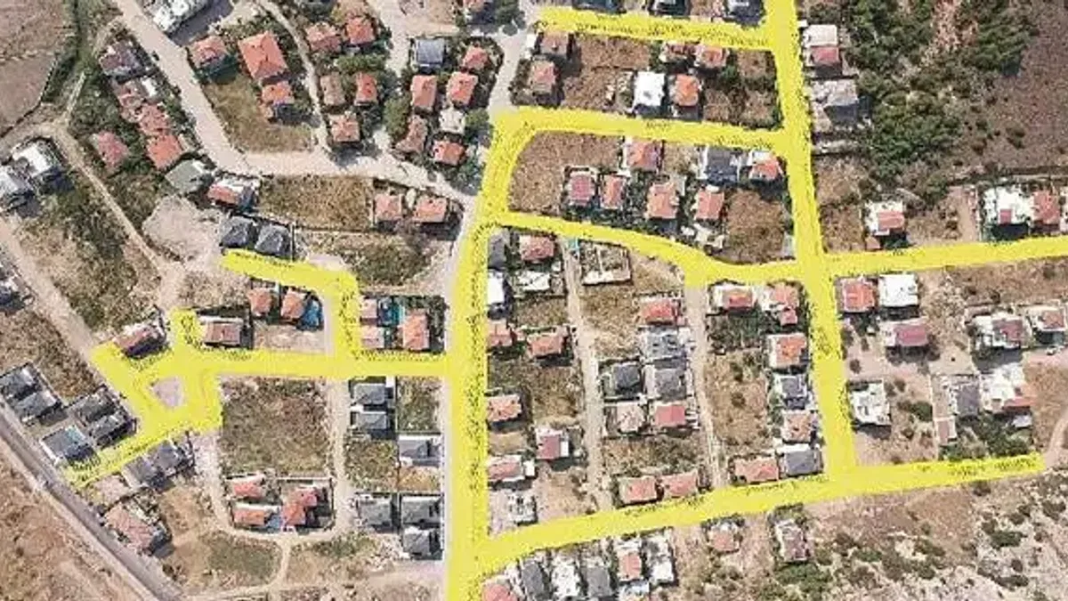 Küçükköy Gümrük Mevkisi'ne 19 bin metrekarelik yol