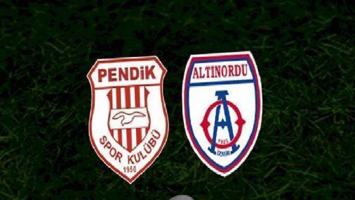 Pendikspor - Altınordu maçı ne zaman, saat kaçta ve hangi kanalda? | TFF 1. Lig