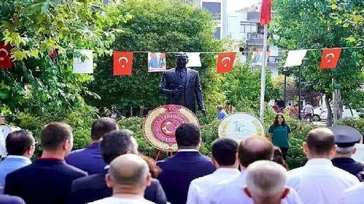 Seferihisar'da 30 Ağustos kutlamaları tören ile başladı