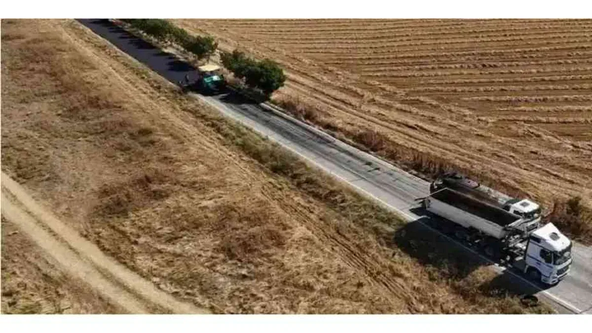 Tekirdağ'da kırsal yollara neşter