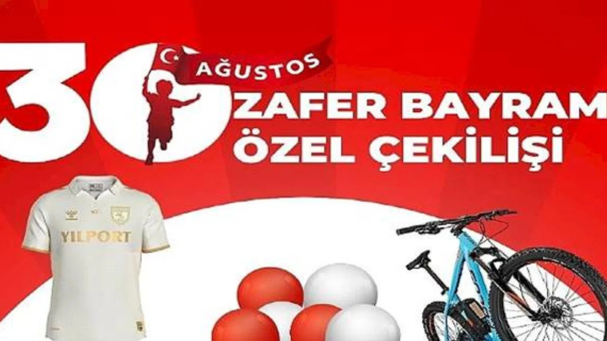 Canik Belediyesi'nden 30 Ağustos'a Özel Hediyeler