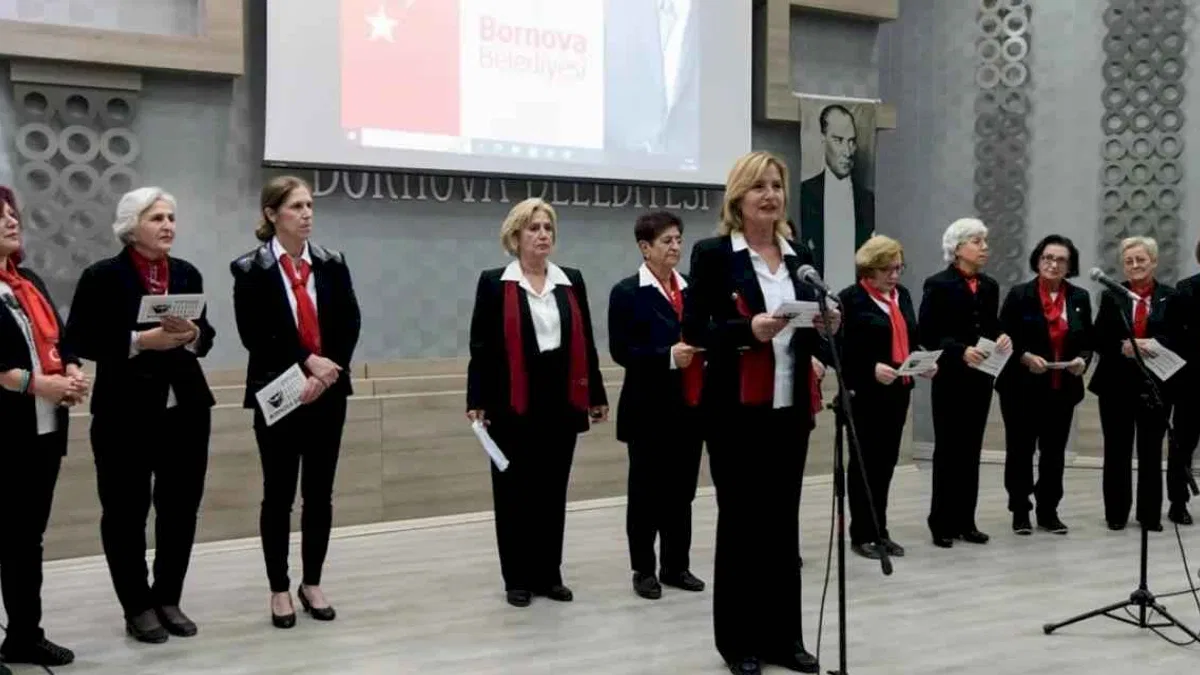 Atatürk Bornova’da etkinliklerle anıldı