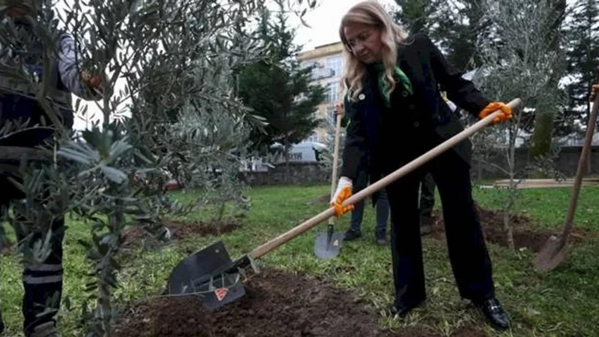 11 il için 11 fidan, İstanbul Bakırköy’de toprakla buluştu