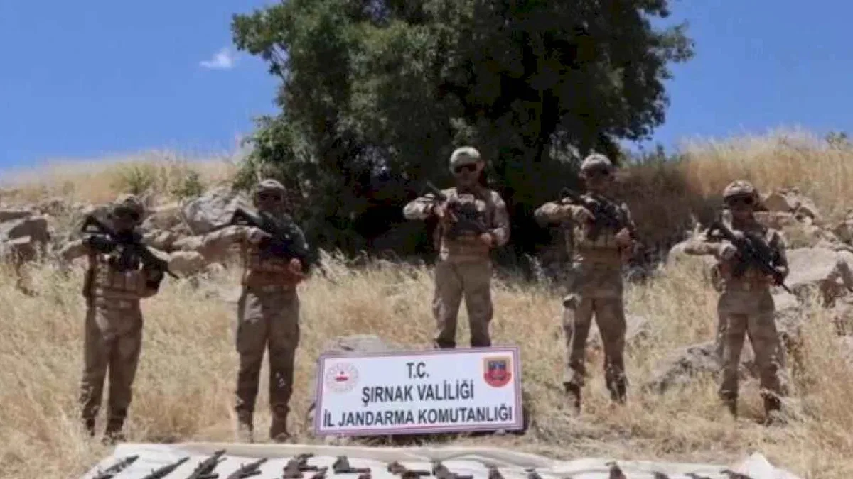 Bozdoğan-39'da 36 piyade tüfeği ele geçirildi!