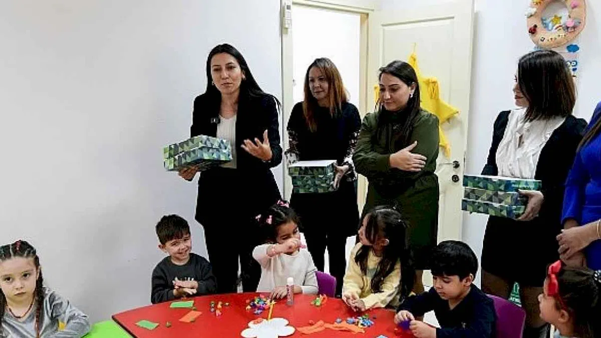 Bornova'da çocuklara güvenli eğitim ve destek