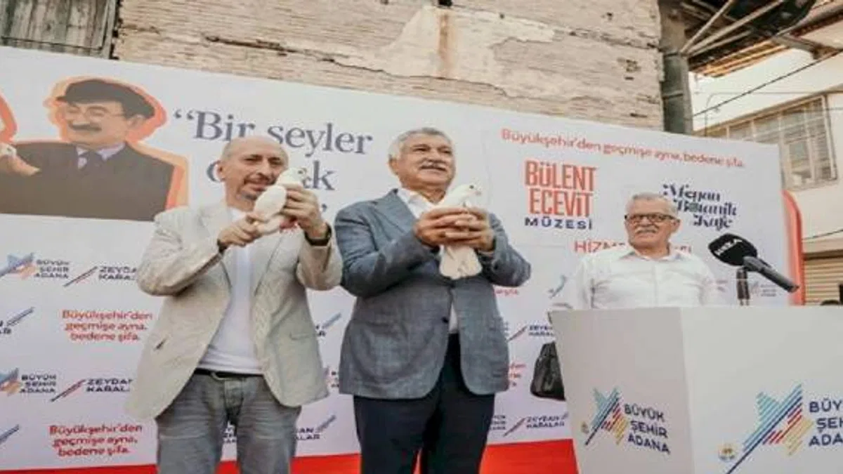 Bülent Ecevit’in anıları Adana’da yaşayacak