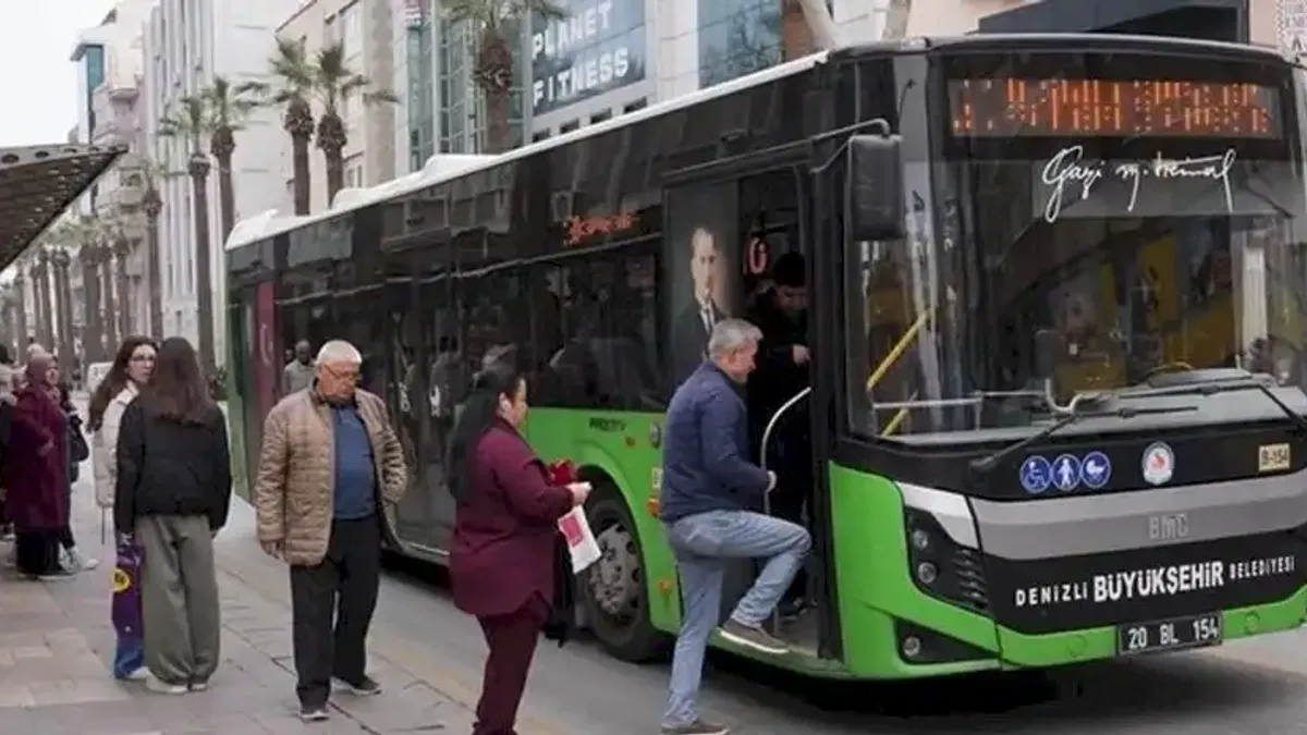 Denizli Büyükşehir’den bayramda ücretsiz ulaşım kolaylığı
