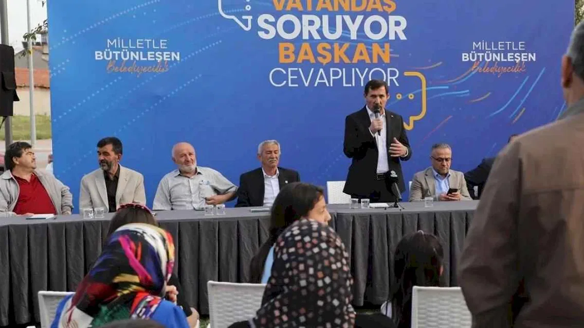 Konya Karatay'da vatandaş sordu, başkan cevapladı