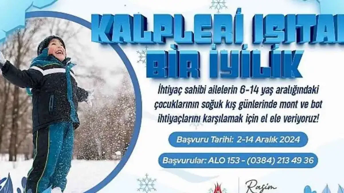 "Kalpleri Isıtan Bir İyilik" Projesi Kapsamında El Ele Veriyoruz