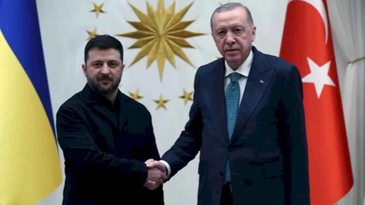 Ukrayna Devlet Başkanı Zelenskiy Beştepe'de