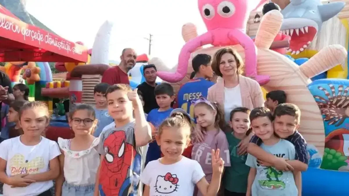 Eskişehir'de 'Köyümüzde Şenlik Var' Sarıcakaya’da çocuklarla buluştu