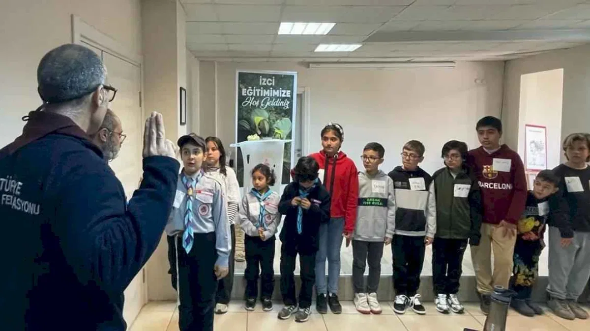 İzmir Çiğli’de izciliğe adım adım