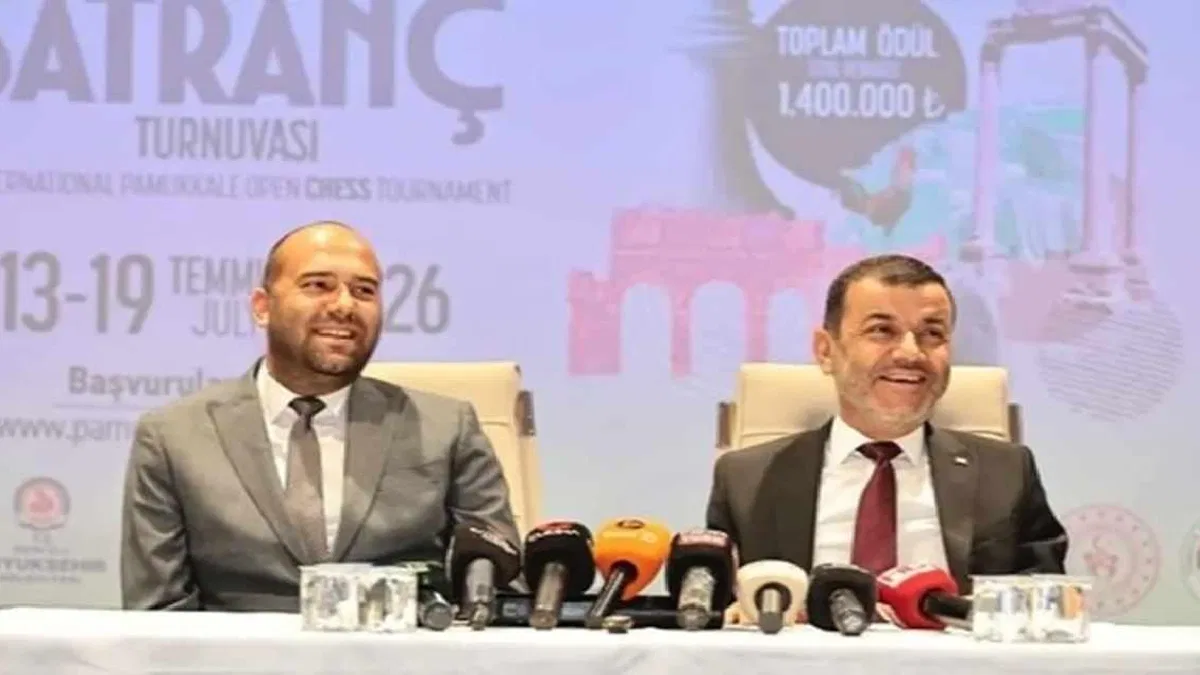 Pamukkale Açık Satranç Turnuvası Denizli’de başlıyor
