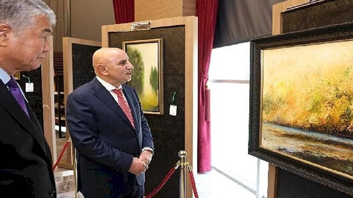 Sevgi yolculuğu karma sergisi keçiören'de açıldı