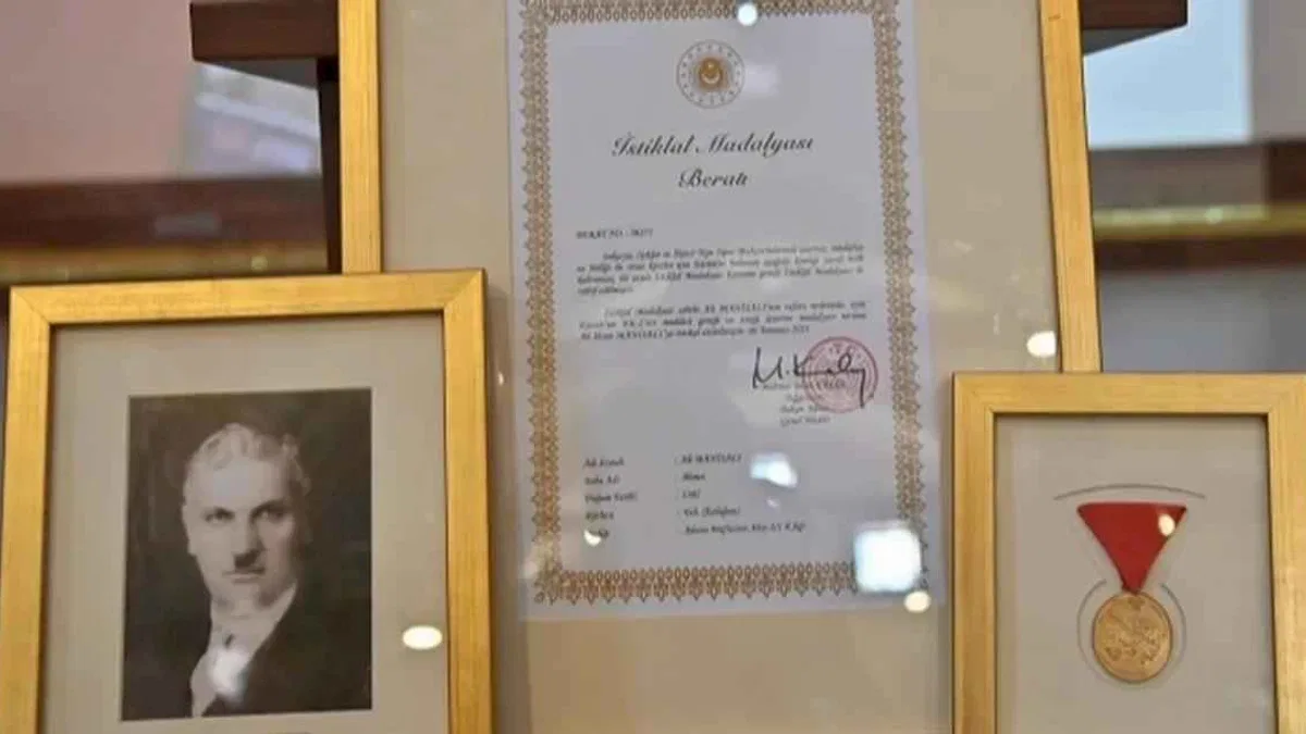 Manisa'da Kurtuluş Gazisi Ali Bey unutulmadı