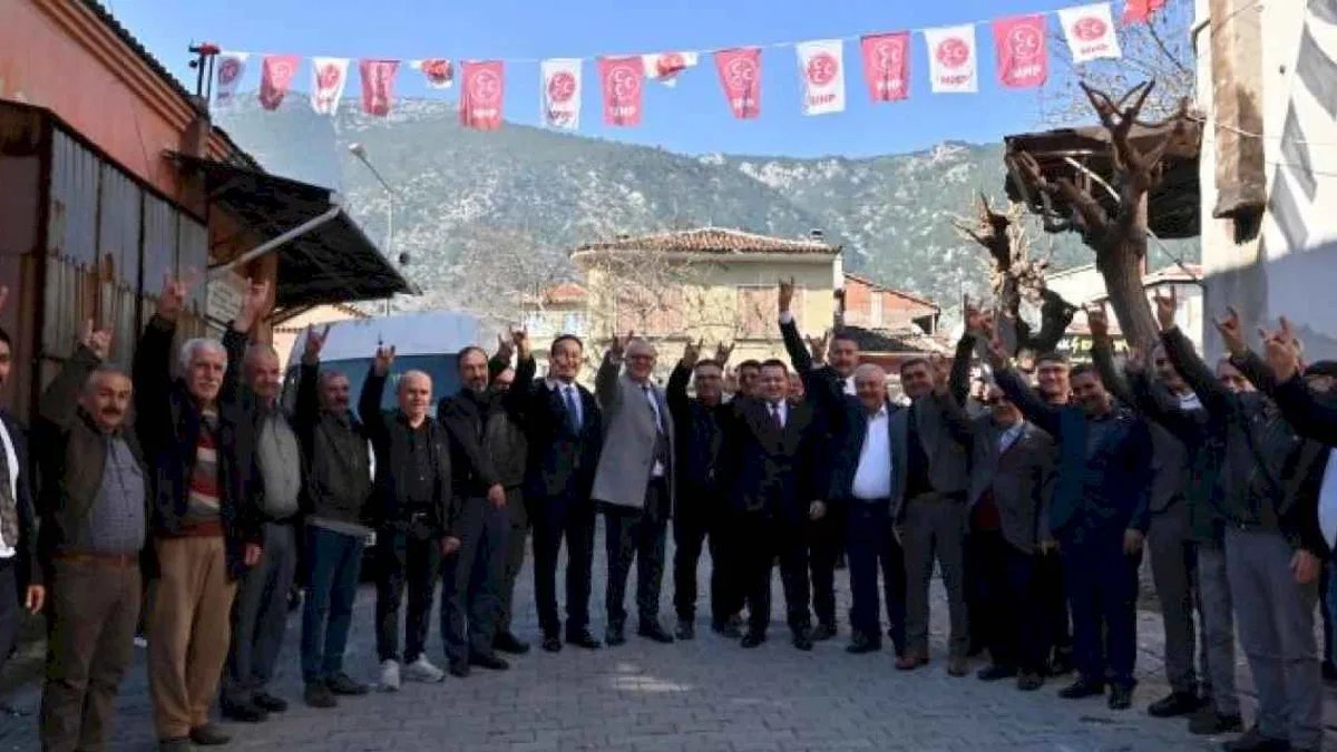 Başkan Ergün’ün Kırkağaç’ta Cumhur İttifakı ortaklarıyla buluştu