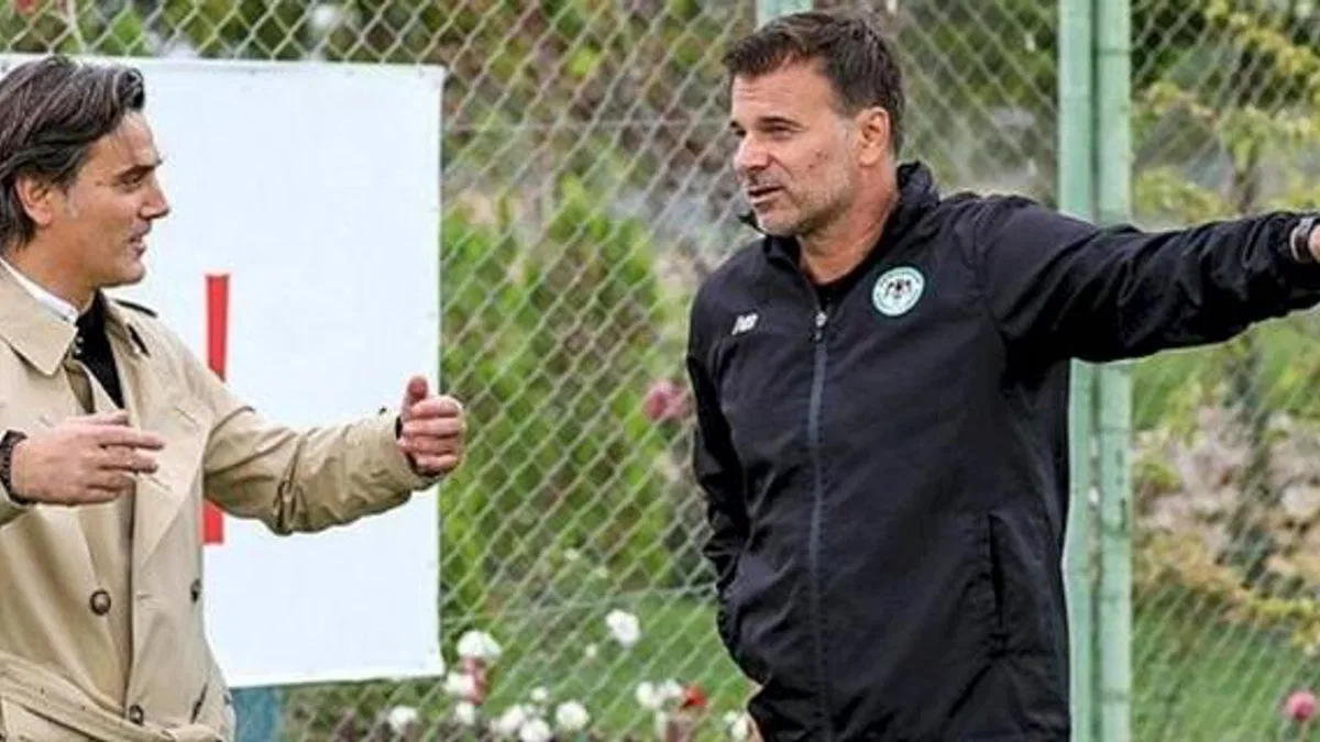 Vincenzo Montella, Aleksandar Stanojevic'i ziyaret etti
