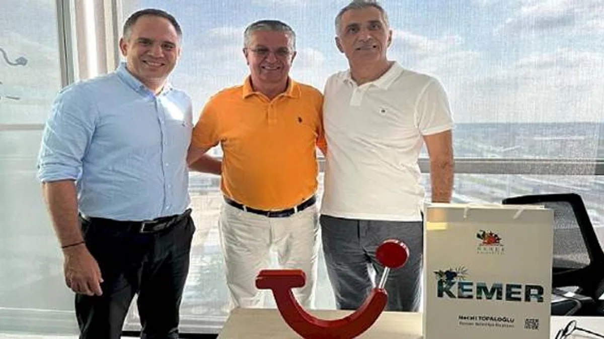 Kemer TUI ile tanıtım anlaşması yapacak