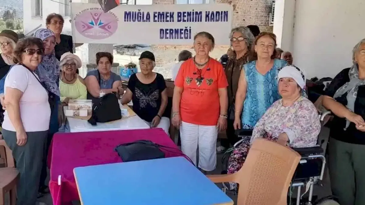 Muğlalı kadınlar emekle güçleniyor
