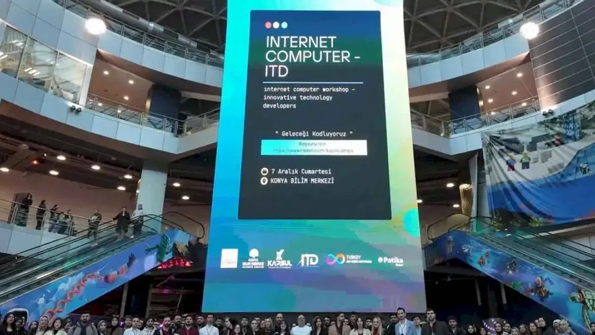 Konya Bilim Merkezi’nde “Internet Computer ve Smart Contract Yazma” eğitimi düzenlendi