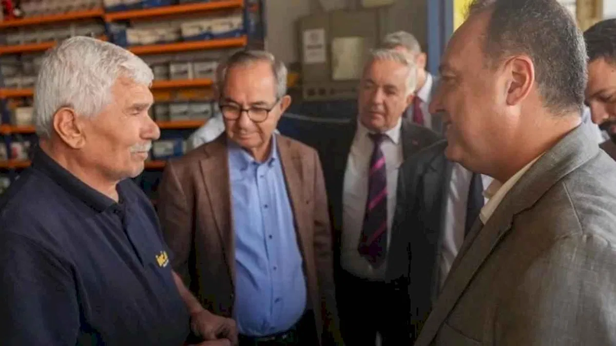 Sanayi esnafından Başkan Dutlulu’ya teşekkür