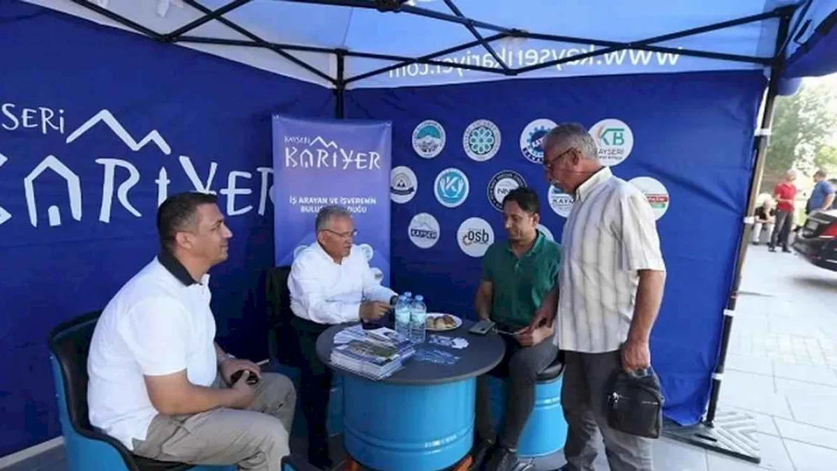 Kayseri Kariyer Merkezi'nden 1 ayda 217 kişiye istihdam
