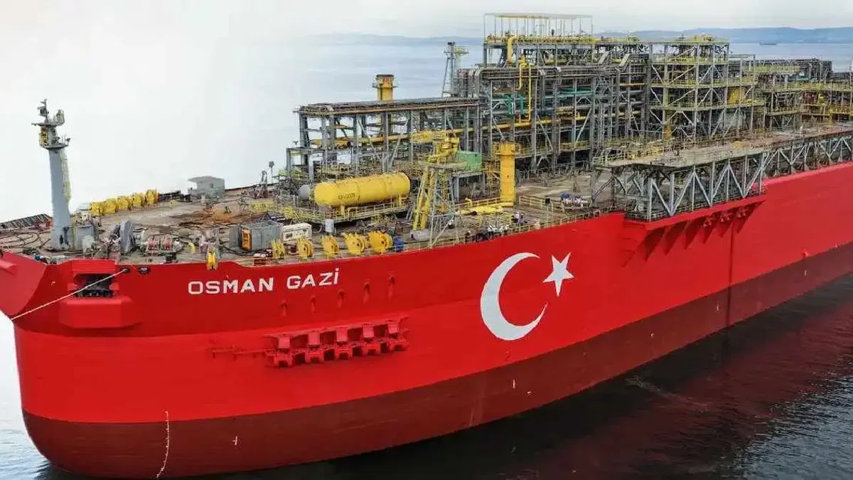 Osman Gazi platformu Eylül'de göreve başlayacak... Gabar’da günlük petrol üretimi 83 bin 200 varile ulaştı