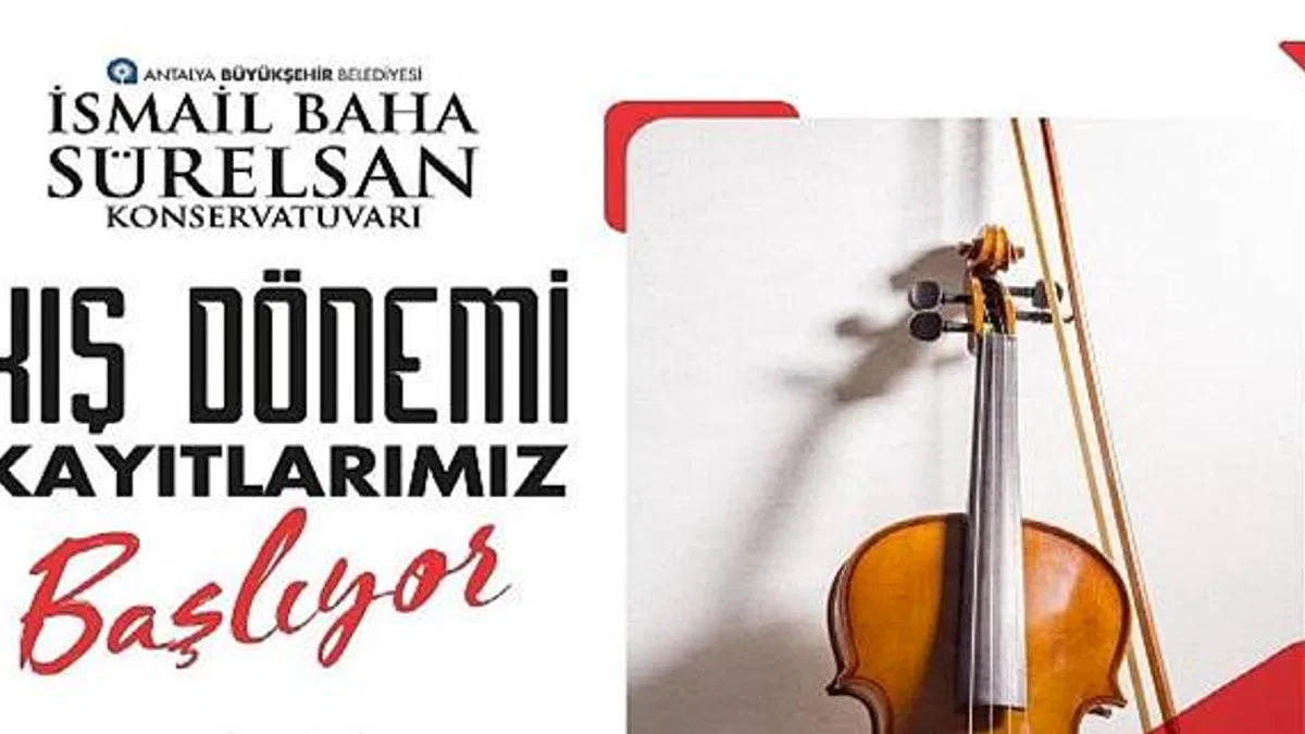 İsmail Baha Sürelsan Konservatuvarı Kış Dönemi Kayıtları Başlıyor