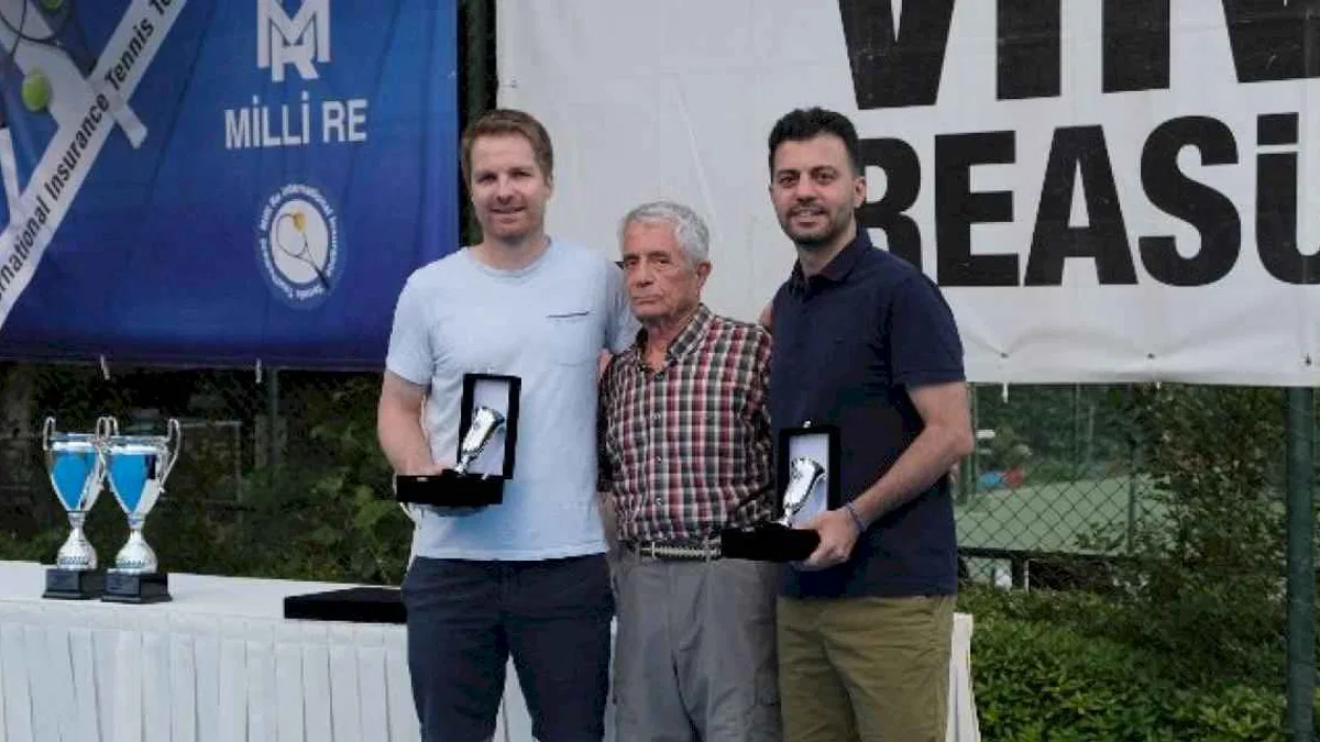 36. Milli Re Uluslararası Sigortacılar Tenis Turnuvası’nda şampiyonlar belli oldu