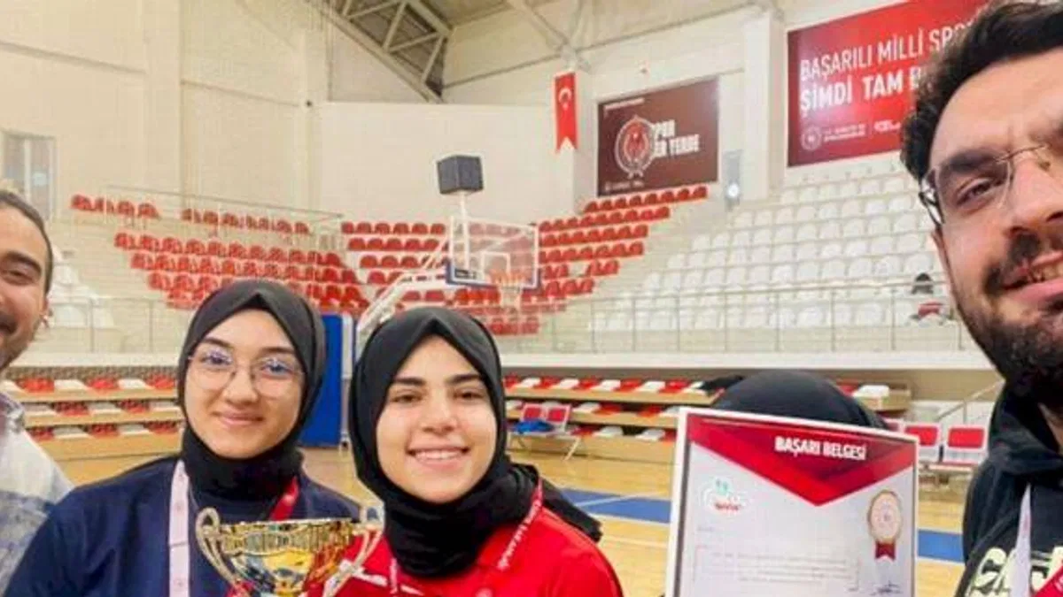 Mardinli kızlar bölge şampiyonu oldu