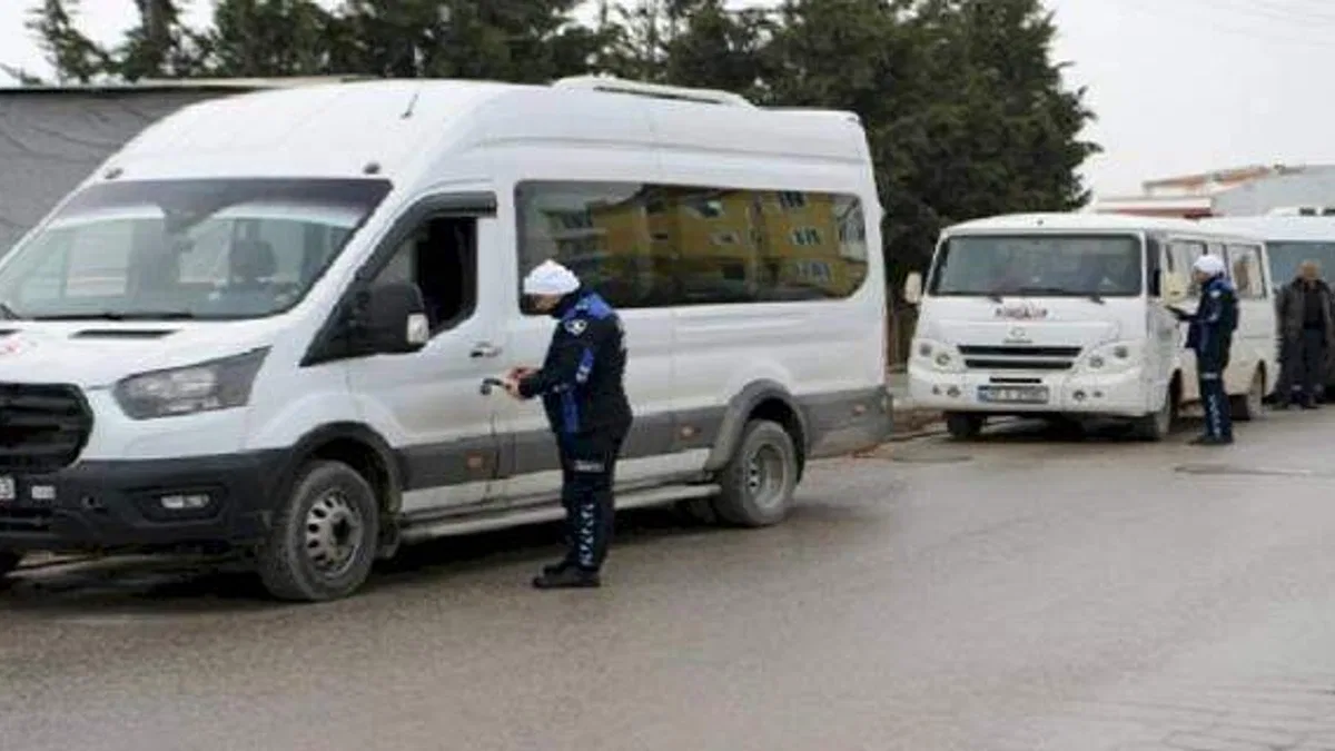 Okul servislerine sıkı denetim