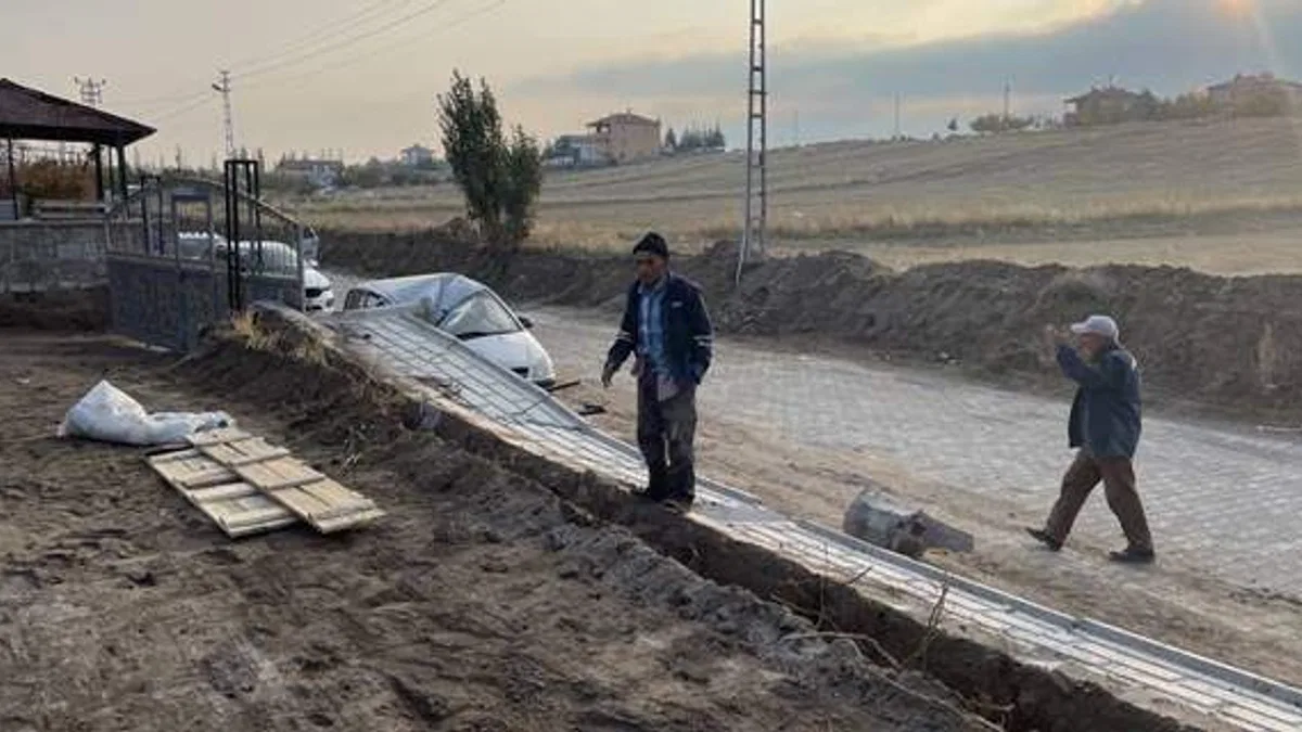 Kayseri'de istinat duvarının altında kalan işçi öldü