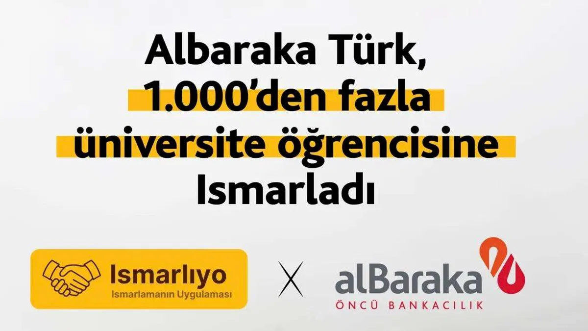 Albaraka Türk’ten Ismarlıyo Platformuyla 1000’den Fazla Gence Destek!