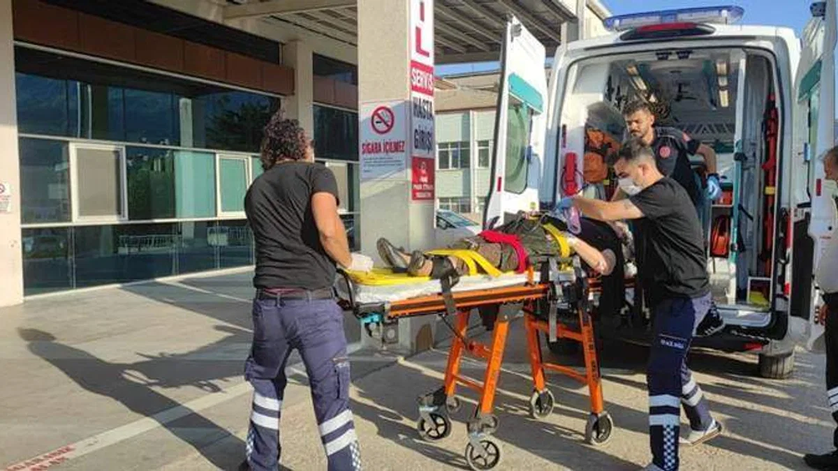 Seydişehir'de trafik kazasında 2 kişi yaralandı