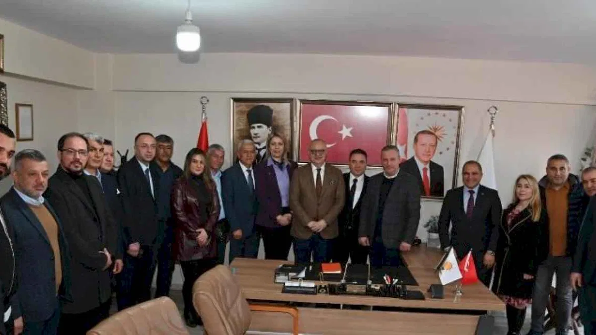 Başkan Ergün'den AK Parti Alaşehir teşkilatına ziyaret