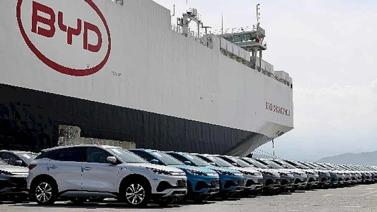Türkiye'deki Yüksek Satış Adetleri BYD'nin Dev Araç Gemisi "BYD CHANGZHOU"yu Ülkemize Getirdi