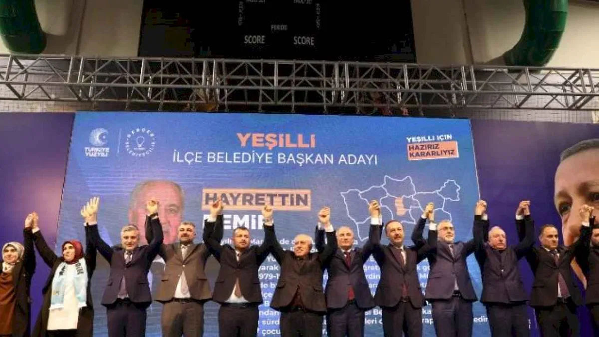 Bakanlar Mardin'de aday tanıtım programına katıldı