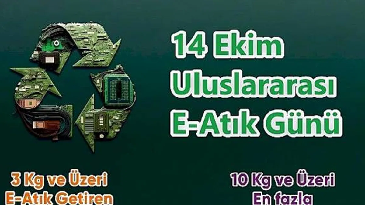 Sıfır Atık için E-Atıkları Toplama Vakti