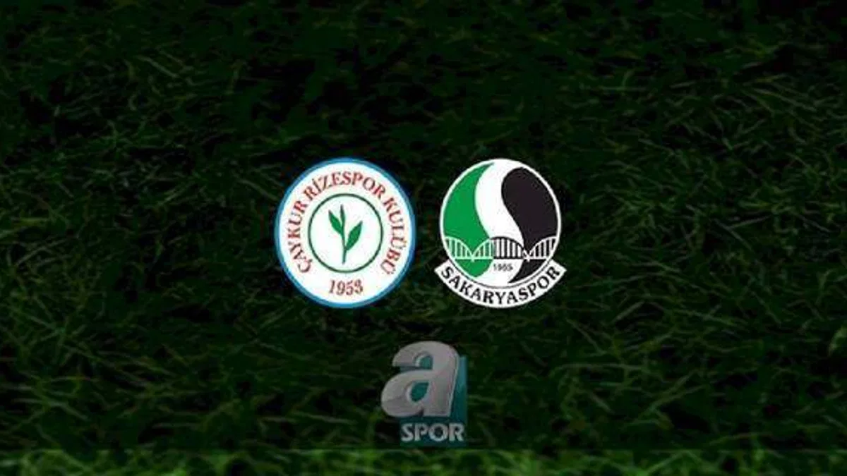 Rizespor - Sakaryaspor maçı ne zaman, saat kaçta ve hangi kanalda? | TFF 1. Lig