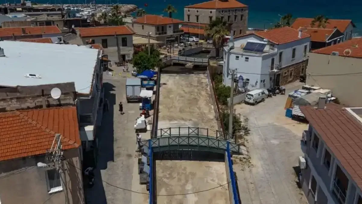 İZSU’dan Yarımada derelerine güvenlik seferberliği... Urla ve Çeşme’de 7 bin 500 ton taş kullanıldı